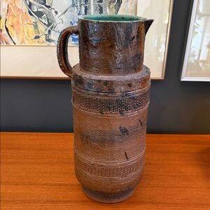 Super rare old 1940 handcrafted German pottery
Hand made